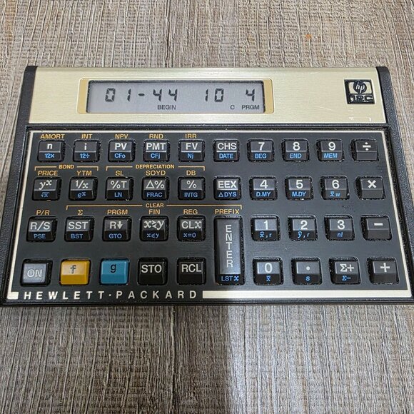 Vintage HP 12C Calculator Made in USA – Tested Working Vintage Hewlett-Packard - Picture 8 of 16